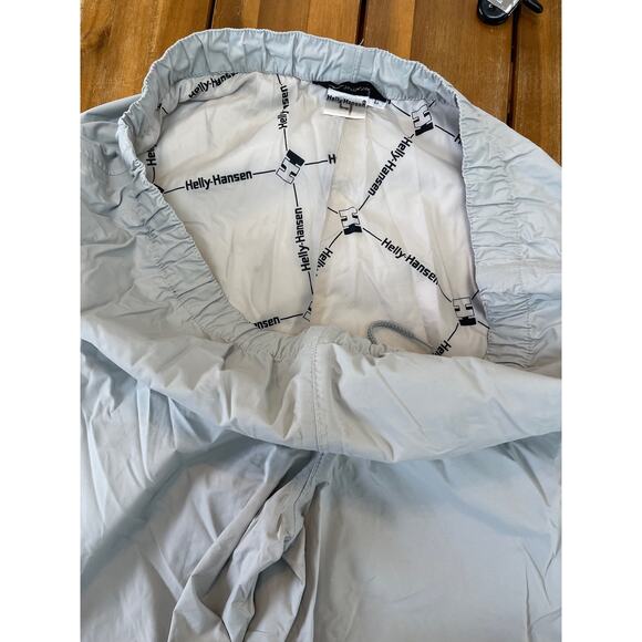 Helly Hansen mens L Windproof Pant Grey Nylon - Picture 7 of 8